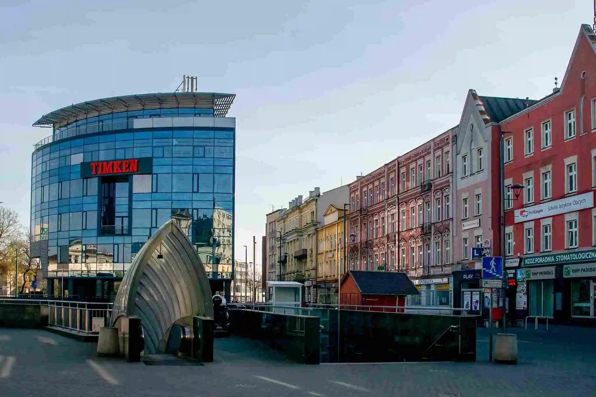 Rynek 100-lecia w Sosnowcu