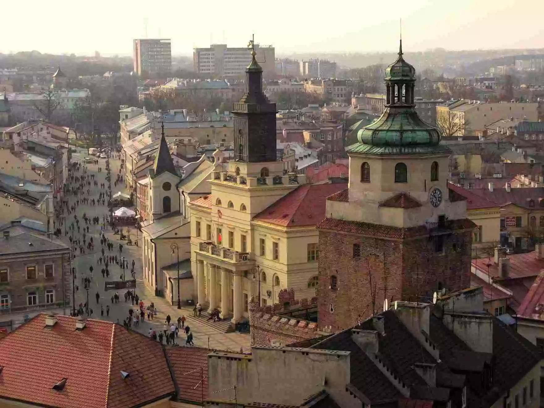 Panorama miasta Lublin