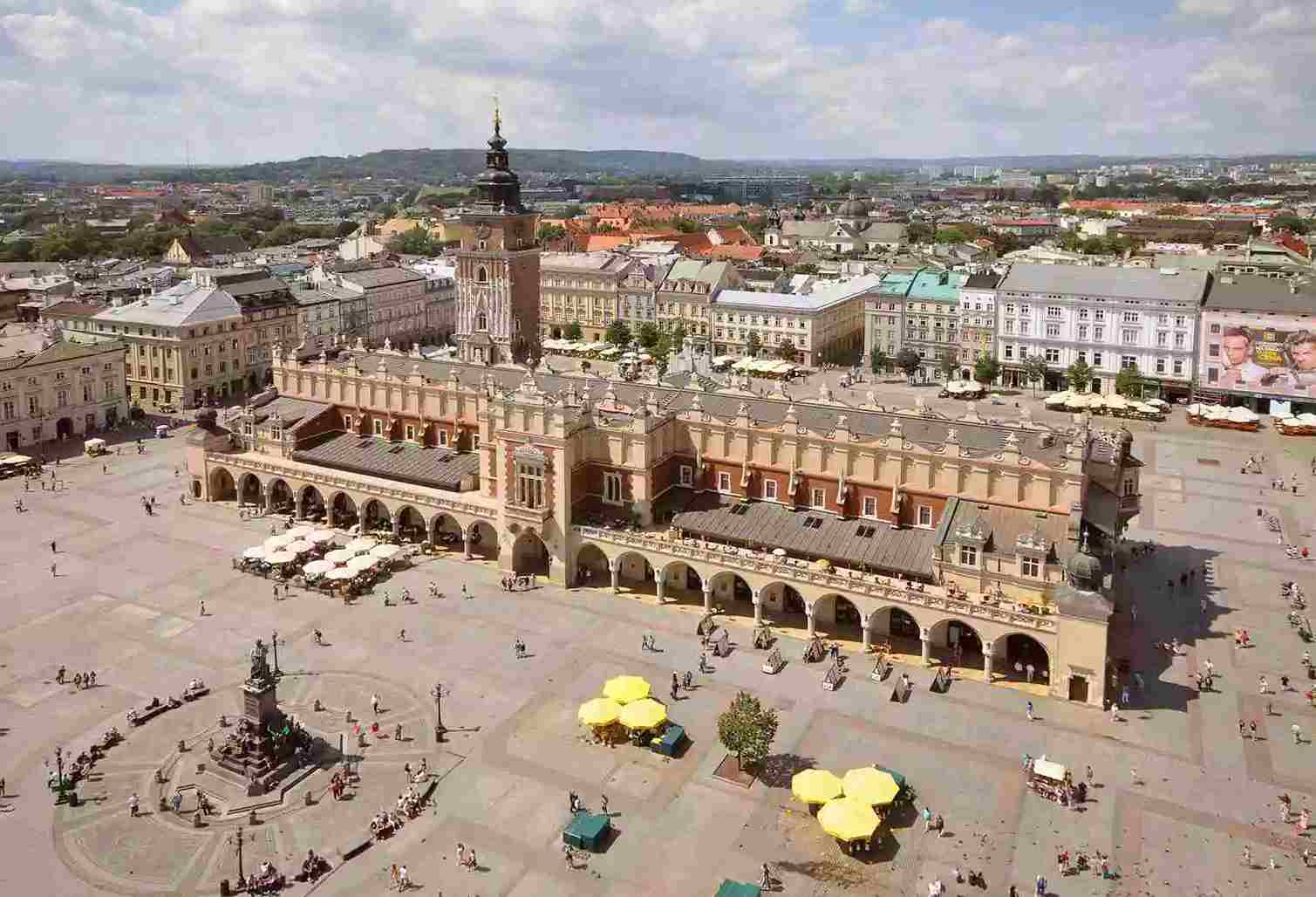 Rynek główny w Krakowie