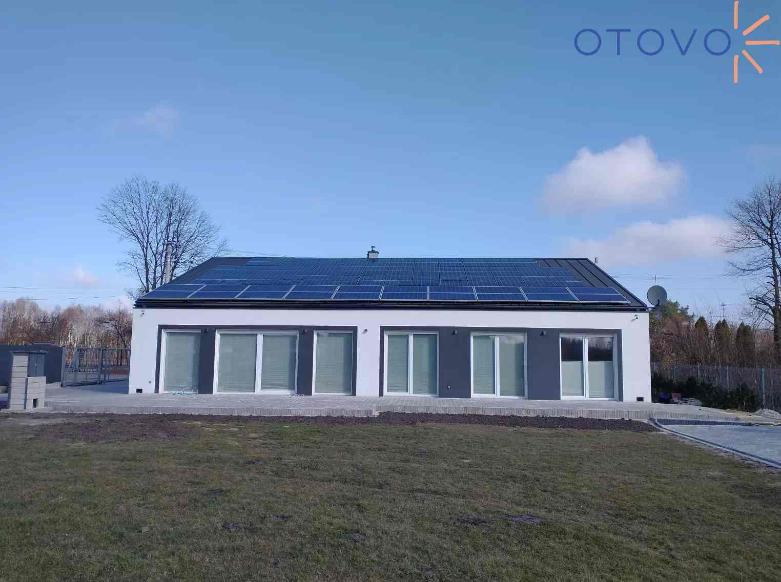 Instalacja fotowoltaiczna na dachu skośnym