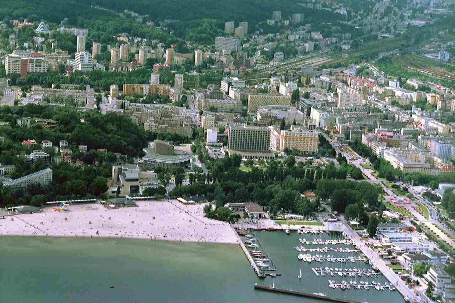 Panorama miasta Gdynia