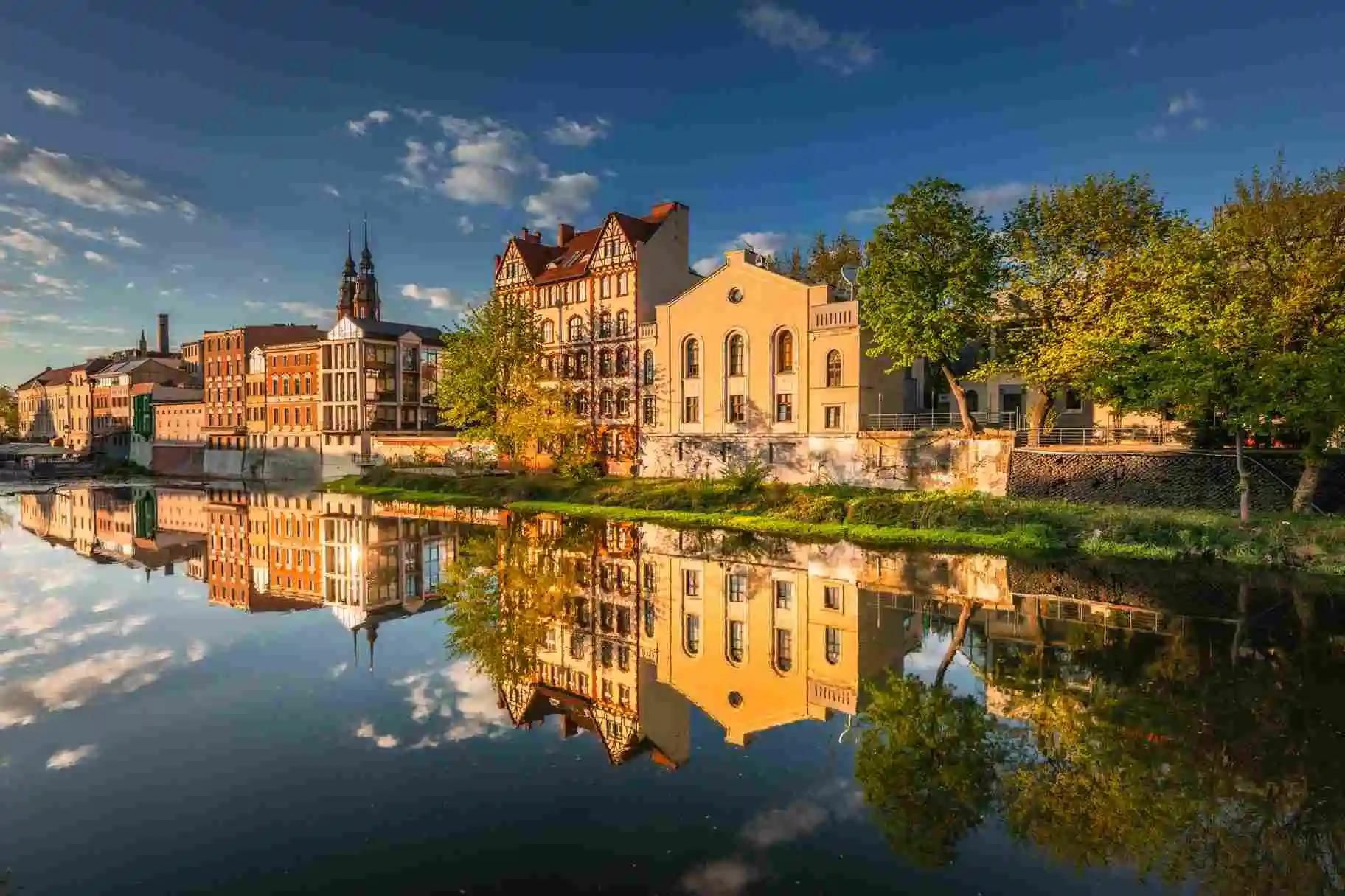 Panorama miasta Opole